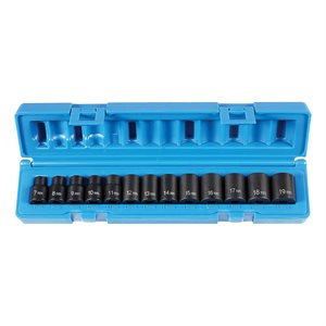 3/8 13PC METRIC STD. SET 12 PT