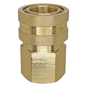 1/2 STR.THRU COUP - F - BRASS
