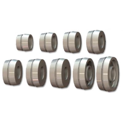 9PC CLAD LOW TAPR COLLETS 40MM 9PC CLAD LOW TAPR COLLETS 40MM