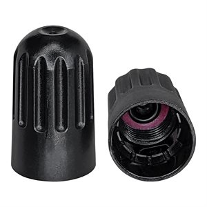 TPMS LONG BLK PLAS. CAP 100/BX