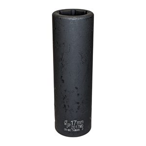1/2 DR MET 6 PT DEEP 17MM HEX