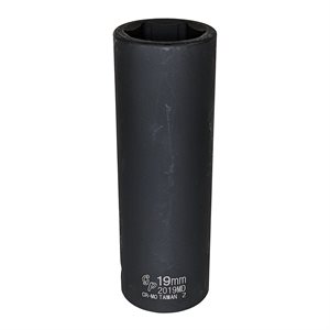 1/2 DR MET 6 PT DEEP 19MM HEX