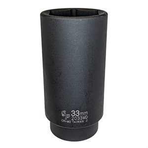 1/2 DR MET 6 PT DEEP 33MM HEX