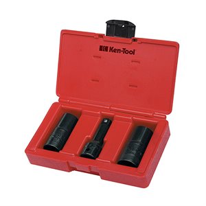 1/2DR 3PC LUG/LOCK FLP SKT SET
