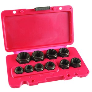 10PC LOW PROFILE TWIST SKT SET