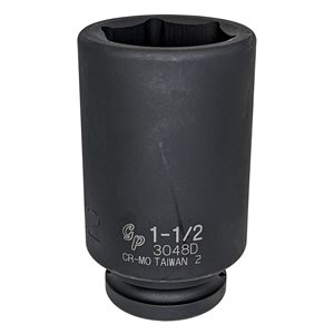 3/4 DR SAE 6 PT DEEP 1-1/2IN H