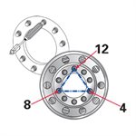 F450/550 WL CENTERING SET 3PK