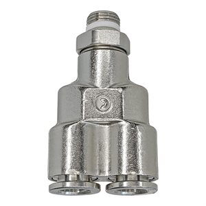 T.CHGR FIT - Y-CONN 2-8MM TO 1/8BSP