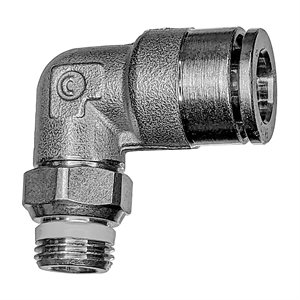 T.CHGR FIT M-ELBOW SWIVEL 8MM X 1/8