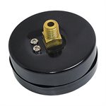3IN AIR GAUGE 1/4 BKMNT 0-170