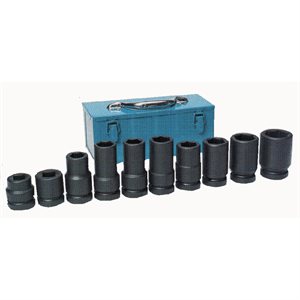 10PC 1 DR HD TRK WHEEL SKT SET