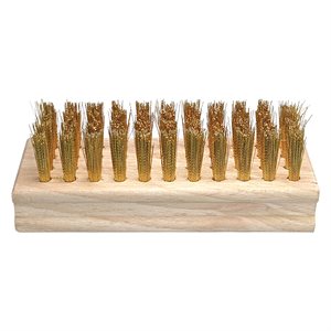 6014 HAND BRUSH-BRASS BRISTLE