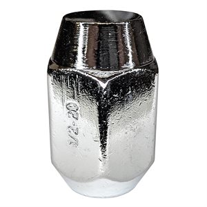 1/2-20 R.THD 13/16 CHROME NUT