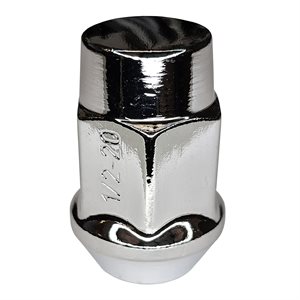 1/2-20 R.THD 3/4 CHROME NUT