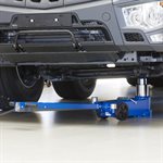 CRIC HYDROPNEUMATIQUE À DEUX ÉTAGES POUR BUS ET CAMIONS DE GRANDE TAILLE