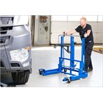 0.5 TON AC HYDRAULIC WHEEL TROLLEY FOR VANS, TRUCKS AND BUSES