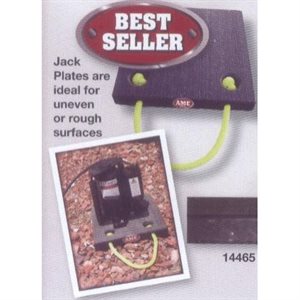 100T NON-SKID JACK PLATE - YEL