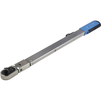 1/2" DRIVE SPLIT BEAM TORQUE WRENCH WITH FLEX HEAD 1/2" DRIVE SPLIT BEAM TORQUE WRENCH WITH FLEX HEAD