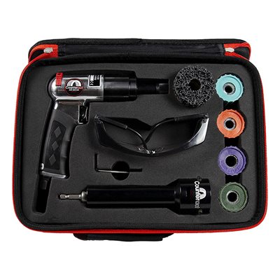 AUTO. STUD/HUB CLN KIT W/AIR DRVR