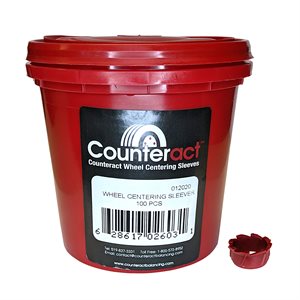 WHEEL CENTERING SLEEVES 100PK