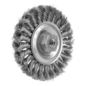 4IN WIREWHL .014KNOT 3/8-24NUT