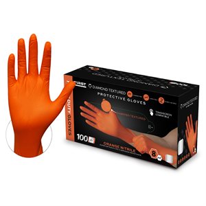 8 MIL GRIP NITRILE GLOVE SM