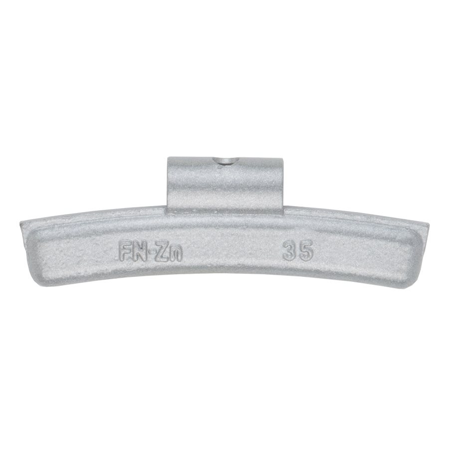 Sno-Pro Lot De 50 Masses Zinc à Clips 35g Pour Roues Acier Et Tôle - Équilibrage Parfait