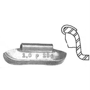 PASS. WGT. COATED - 1.00 OZ
