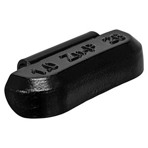 P CT BLK ZNC WT 1.00 OZ 50/BX