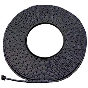 1/2 OZ STEEL ADHESIVE WHEEL WEIGHTS BLACK COATED — 9 LB ROLL