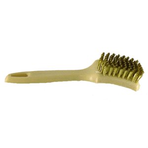 9IN TIRE BRUSH - BRASS BRISTLE