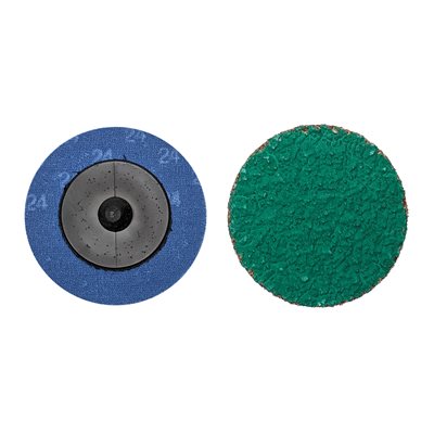 2 IN GRN ZIRCONIA DISC-24 GRIT