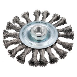 4 1/2IN TWIST KNOT WIRE WHEEL