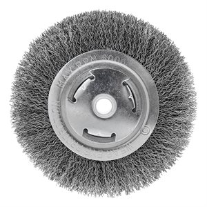 6W CRIMPED WIRE WHEEL BRUSH