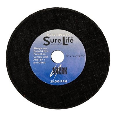 CUTOFF WHL 3X1/16X3/8 36G 10PK