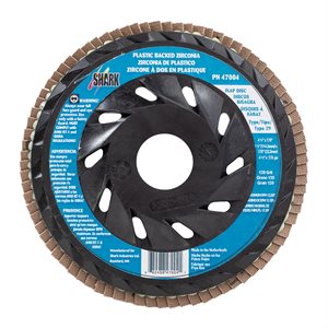 4.5 IN ZIRC 120 GRIT FLAP DISC