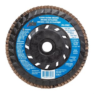 4.5 IN ZIRC 60 GRIT FLAP DISC