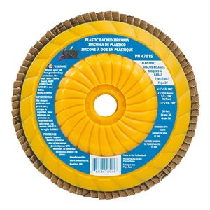4.5 IN ZIRC 36 GRIT FLAP DISC