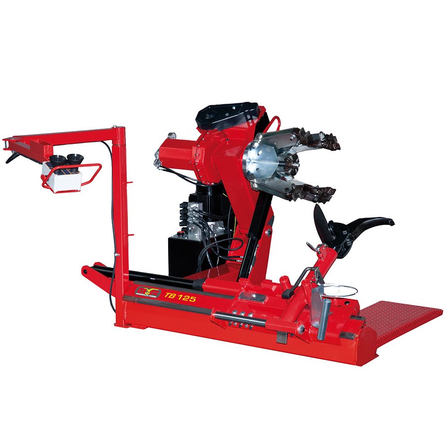 TB125 HEAVY DUTY SEMIAUTOMATIC TRUCK TIRE CHANGER